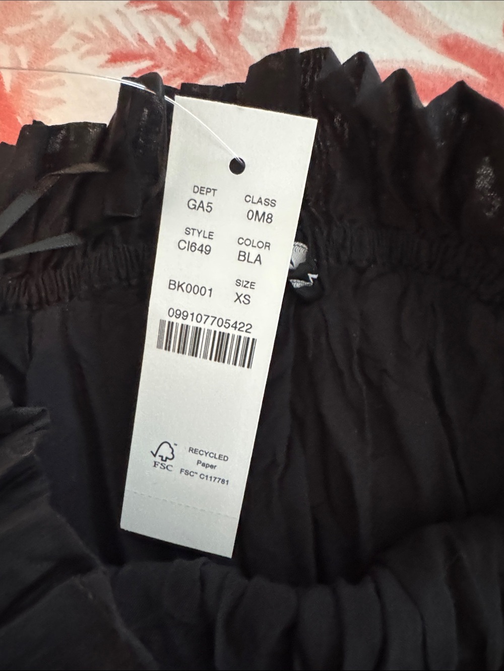 NWT J. Crew Crinkled Gathered-Waist Skirt - Picture 4 of 6